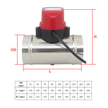Load image into Gallery viewer, Motorized dampers HVAC 220v Remote Control with air Duct Damper Actuator ducting Ventilation Damper Electric air Valve Zone