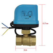 Charger l'image dans la galerie, oomvarmer Vanne a sphere 2 voies motorisee moteur DN32