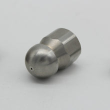 Lade das Bild in den Galerie-Viewer, Rohrreinigungsdüse hochdruckreiniger 1/8 1/4 3/8 1/2-250 bar düse für rohrreinigungsschlauch Rohrreiniger Rohrreinigung