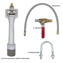 Carica l'immagine nel visualizzatore di Gallery, oomvarmer Bruciatore venturi gas forge a gas propano forgia per fabbro lancia bruciatore gpl forno fusione metalli