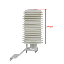 Load image into Gallery viewer, Oomvarmer Multi plate solar radiation shield 4-20 plates weather sensor shield for meteo station outdoor meteo meteorological station OD140mm
