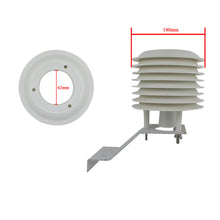 Load image into Gallery viewer, Oomvarmer Multi plate solar radiation shield 4-20 plates weather sensor shield for meteo station outdoor meteo meteorological station OD140mm
