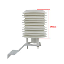 Load image into Gallery viewer, Oomvarmer Multi plate solar radiation shield 4-20 plates weather sensor shield for meteo station outdoor meteo meteorological station OD140mm
