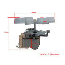 Load image into Gallery viewer, Oomvarmer Ventilator fan motor 220v cooling oven cooker fan motor blower motor convection fan oven

