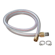 Charger l&#39;image dans la galerie, oomvarmer Tuyau aspiration pompe a eau spiral tube pvc transparent renforcé pour pompe gasoil diesel tuyau pompe essence
