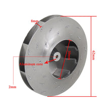 Afbeelding in Gallery-weergave laden, oomvarmer Aluminium stofzuigermotor ventilatorblad ventilatorwiel stofzuiger waaier tapijtreiniger turbine ventilator nat droogzuiger
