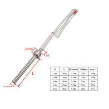 Load image into Gallery viewer, Oomvarmer Pellet stove ignitor element with screw 220v 300w diameter 9.5mm pellet ignition 140 150 160 170 180mm

